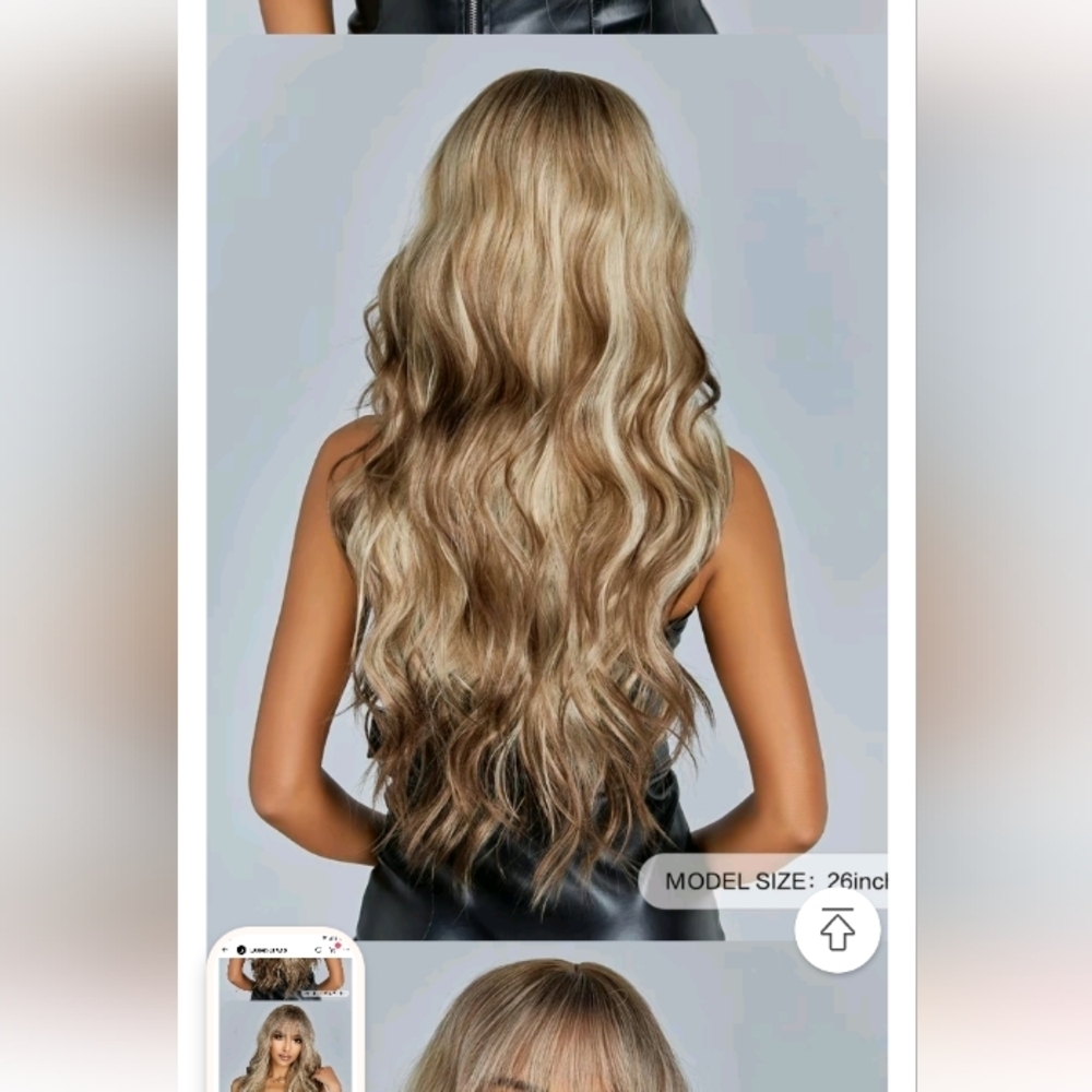 Lanan of wig 26"